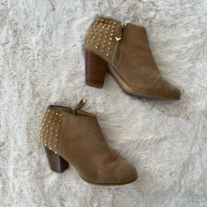Zara Suede Booties Size 8